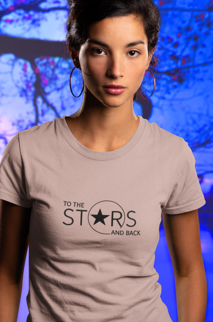 To The Stars And Back |Unisex Classic Crew T-Shirt| Healing Escape Collection