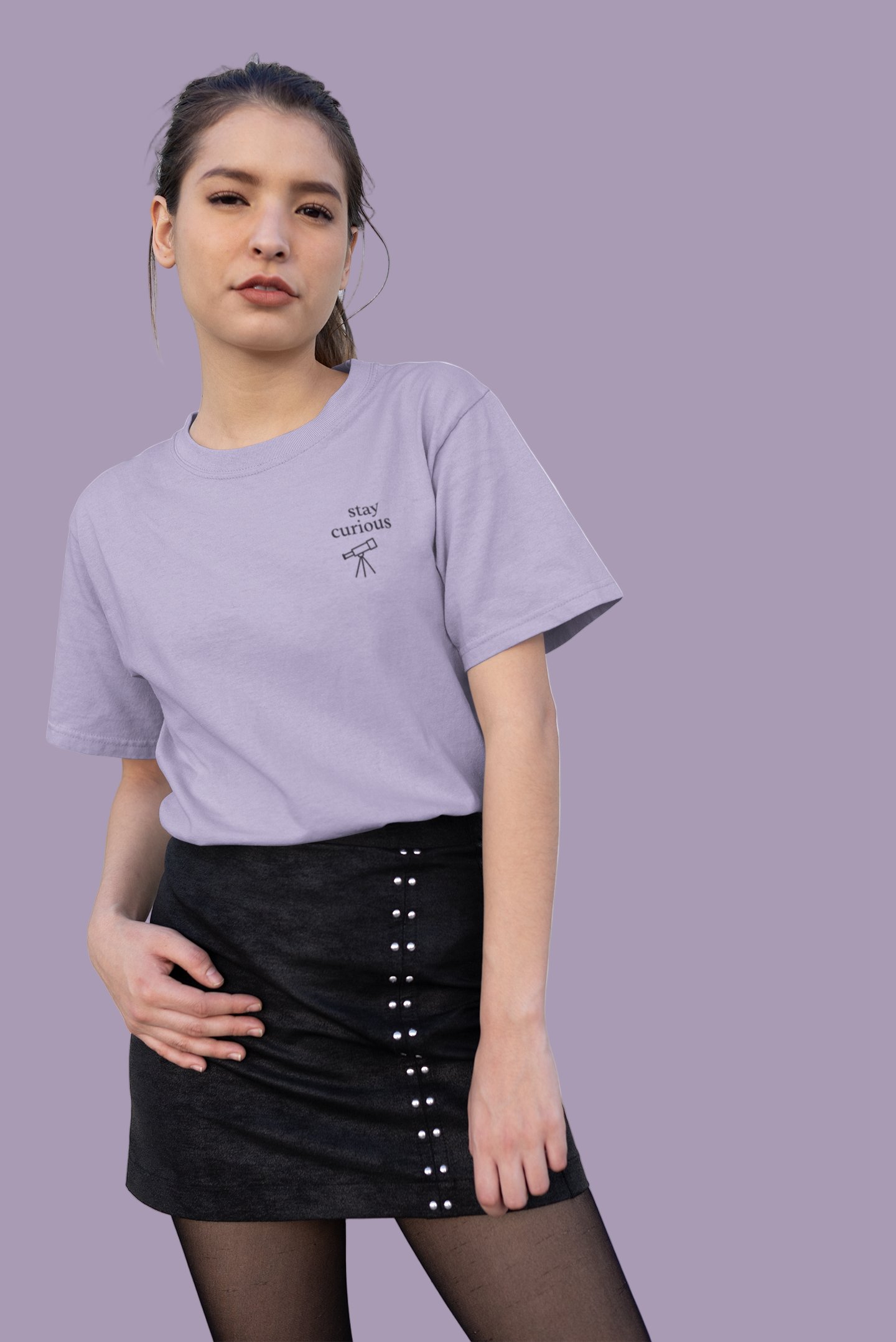 Stay Curious | Unisex Classic Crew T-Shirt| Corner Notes Collection