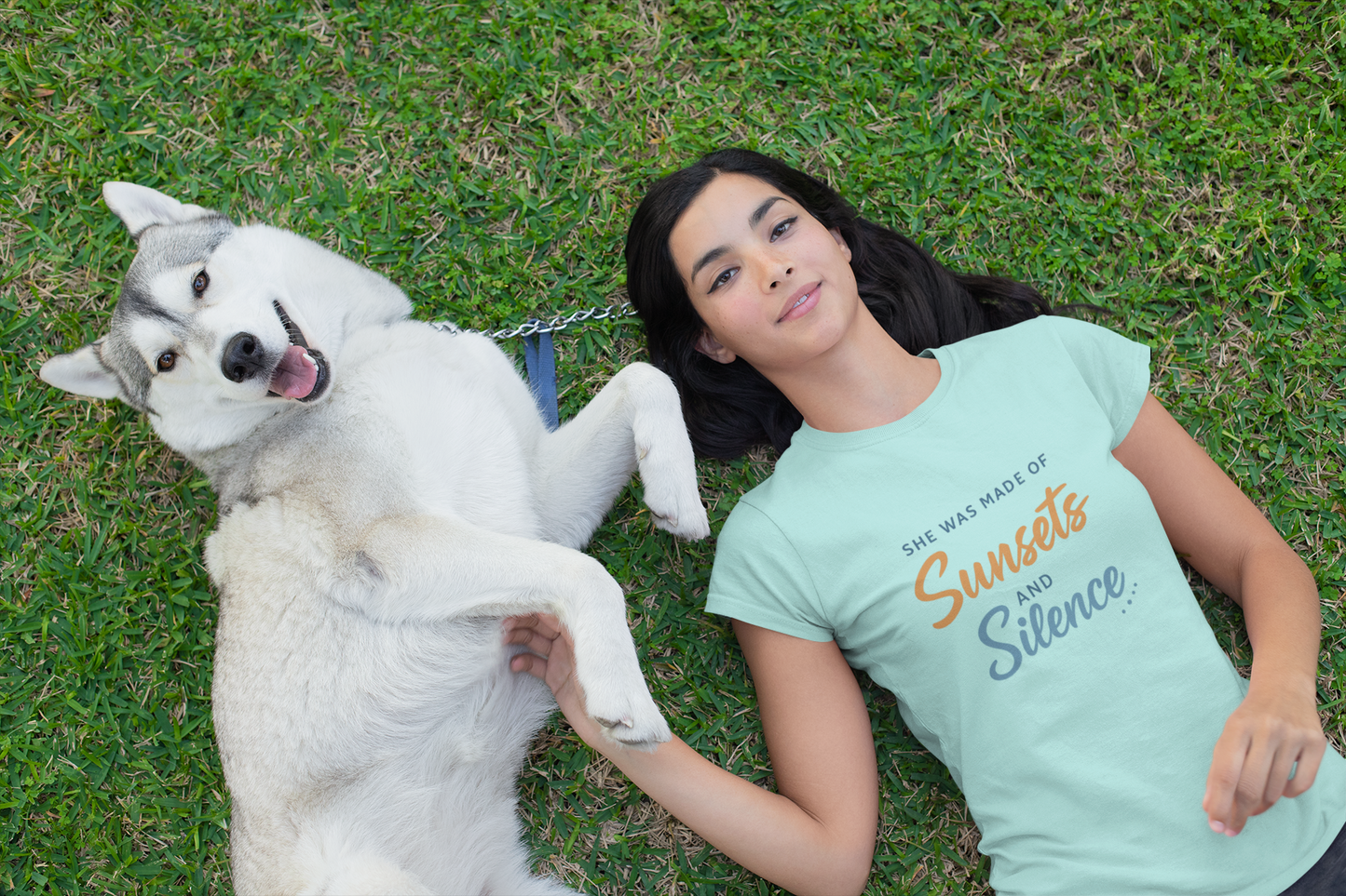 Sunset And Silence | Unisex Oversized Classic T-Shirt| Wander Escape Collection