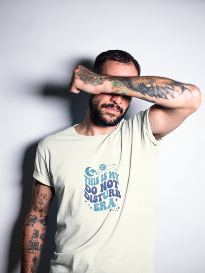 This is my do not Disturb Era | Unisex Terry Oversized T-Shirt| Colour Escape