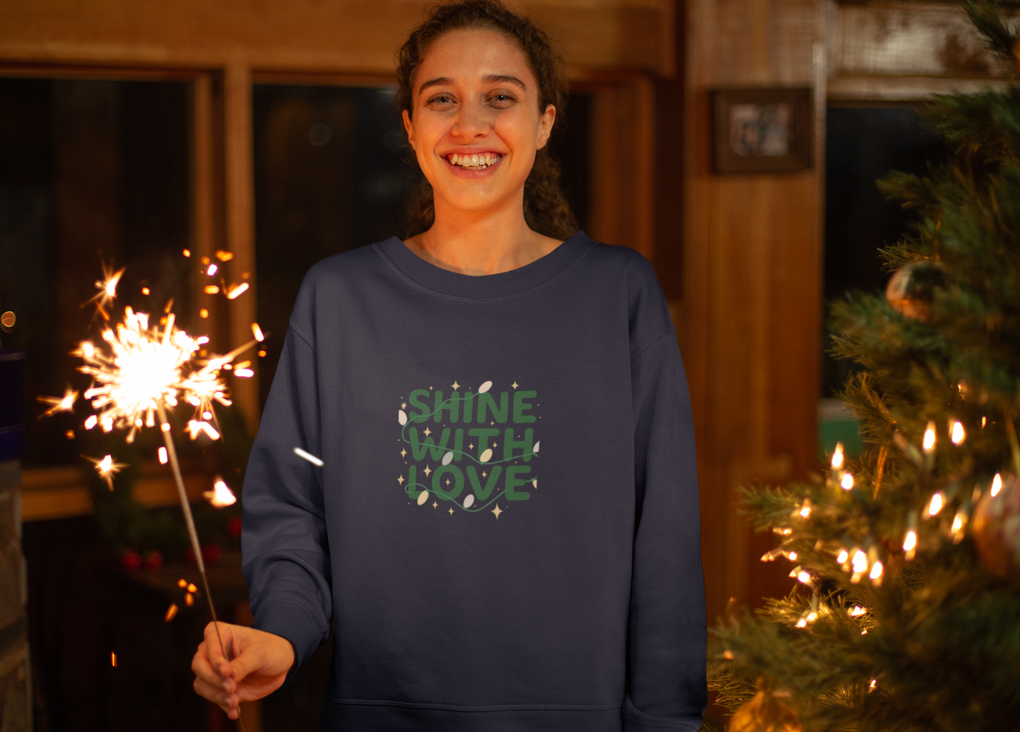 Shine With Love | Unisex Oversized Sweatshirt| Echo Collection