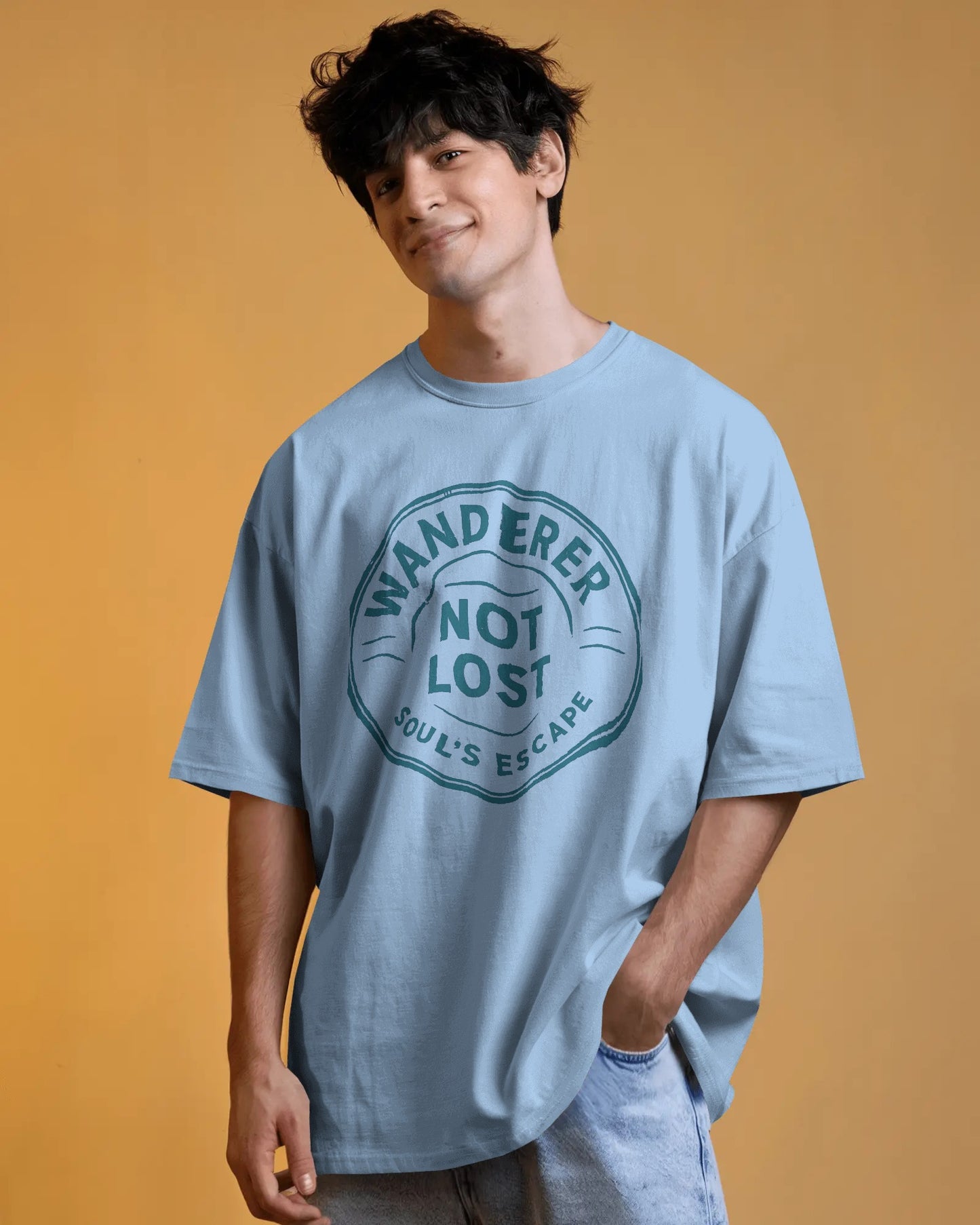 Wanderer not Lost |Unisex Oversized Classic T-Shirt | Wander Escape Collection